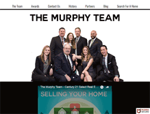 Tablet Screenshot of murphyteamrealestate.com